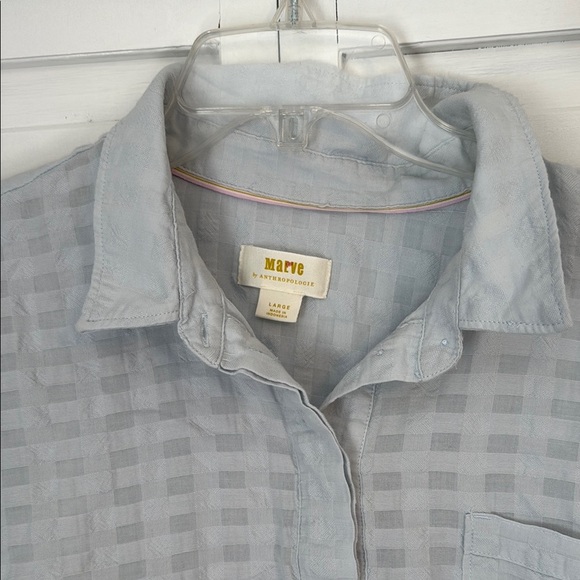 Maeve for Anthropologie Oversized Checkered Tunic - Picture 2 of 7